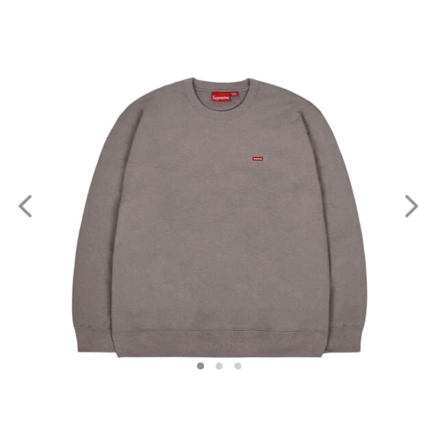 Supreme(シュプリーム)のSupreme Small Box Crewneck "Grey" L メンズのトップス(スウェット)の商品写真