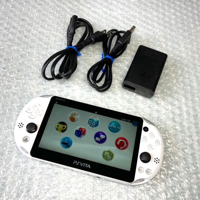 PS Vita PCH-2000 Wi-Fiモデル グレイシャー・ホワイト　本体