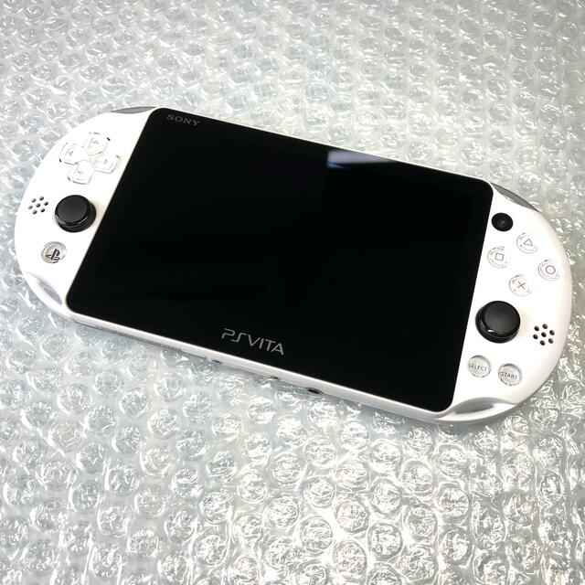 PS Vita PCH-2000 Wi-Fiモデル グレイシャー・ホワイト　本体 2