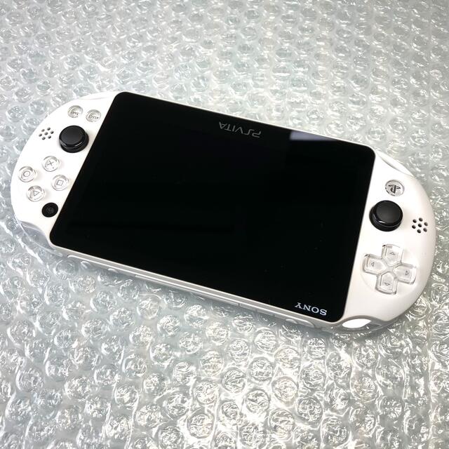 PS Vita PCH-2000 Wi-Fiモデル グレイシャー・ホワイト　本体 3