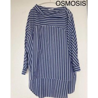 オズモーシス(OSMOSIS)のOSMOSIS オズモーシス　切替ビッグブラウス(シャツ/ブラウス(長袖/七分))