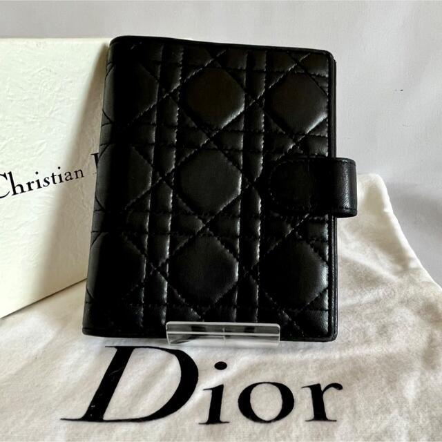 【大人気】ディオール　Dior ブラック　レディディオール　手帳　スケジュール帳