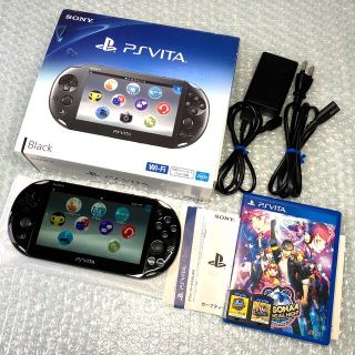 PS vita (PCH-2000シリーズ) Wi-Fiモデル ブラック 黒