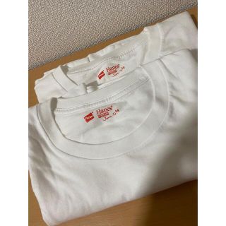 ヘインズ(Hanes)のヘインズ　ジャパンフィットTシャツ　ホワイト2枚(Tシャツ/カットソー(半袖/袖なし))