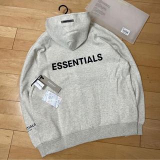 フィアオブゴッド(FEAR OF GOD)のESSENTIALSエッセンシャルズFULL-ZIP バックロゴ ジップパーカー(パーカー)