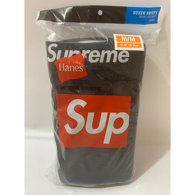 【新品未使用】 supreme Hanes Boxer Briefs 4Pack