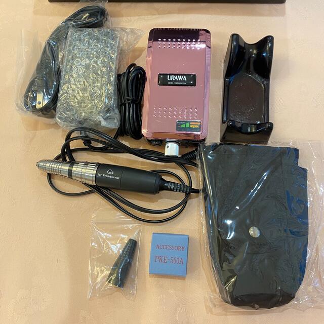 美品 浦和 ウラワG3 ネイルマシーン メタルピンク-
