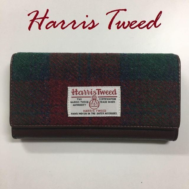 Harris Tweed ◇新品◇ハリスツイード 長財布 レッドの通販 by KZ-HERO's shop｜ハリスツイードならラクマ