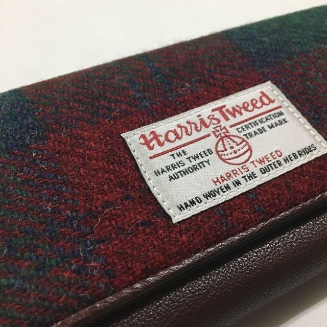 Harris Tweed(ハリスツイード)の◆新品◆ハリスツイード　長財布　レッド レディースのファッション小物(財布)の商品写真