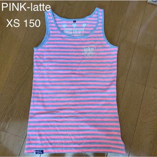 ピンクラテ(PINK-latte)のPINK-latte タンクトップ　XS 150(Tシャツ/カットソー)