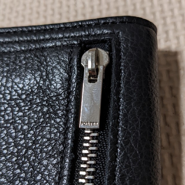PORTER(ポーター)のポーター 吉田カバン ミニ財布 三つ折り ブラック メンズのファッション小物(折り財布)の商品写真