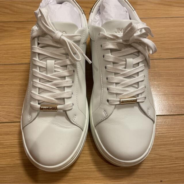 JIMMY CHOO - Rome/F カーフレザー メタリックナッパレザー