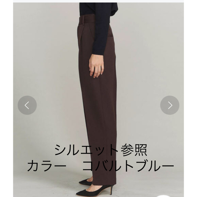 6 (ROKU)(ロク)の＜6(ROKU)＞KERSEY PANTS/パンツ 34サイズ　美品 レディースのパンツ(カジュアルパンツ)の商品写真