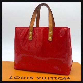 ヴィトン(LOUIS VUITTON) ヴェルニ バッグ（レッド/赤色系）の通販 200