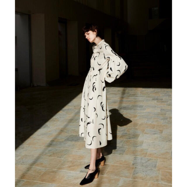 【逸品】 - I.D FRAY FRAY 袖ボリュームシャツワンピース I.D ロングワンピース/マキシワンピース 【逸品】 - I.D FRAY FRAY 袖ボリュームシャツワンピース I.D ロングワンピース/マキシワンピース