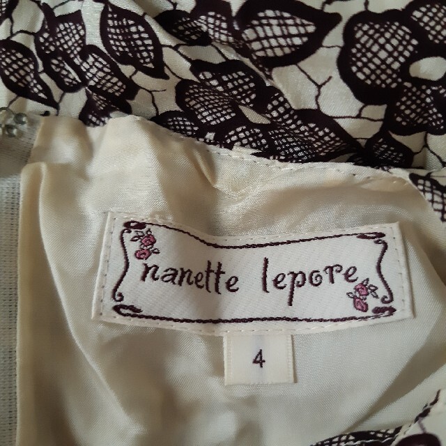 Nanette Lepore(ナネットレポー)のNanette Lepore ナネットレポー ドレス ワンピース 花柄 レディースのワンピース(ロングワンピース/マキシワンピース)の商品写真