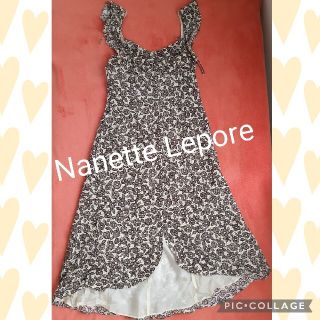 ナネットレポー(Nanette Lepore)のNanette Lepore ナネットレポー ドレス ワンピース 花柄(ロングワンピース/マキシワンピース)