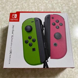 Joy-Con ネオングリーン　ネオンピンク(携帯用ゲーム機本体)