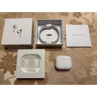 アップル(Apple)のアップル AirPods 第3世代 MME73J/A(ヘッドフォン/イヤフォン)