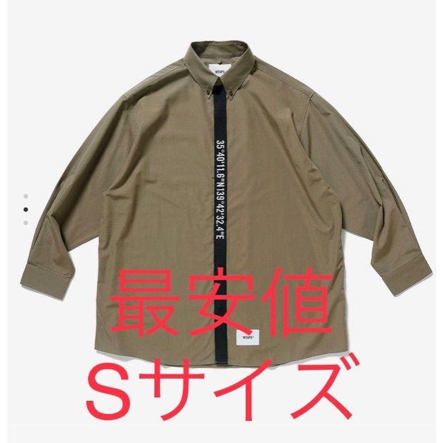 Wtaps 22aw BD 02 シャツ　OD色