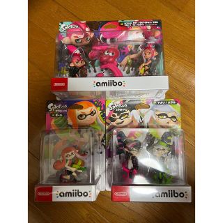 ニンテンドースイッチ(Nintendo Switch)のスプラトゥーン アミーボ トリプルセット ガール シオカラーズ amiibo(その他)