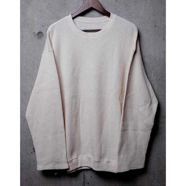 KINEMA oversized thermal pullover サーマル