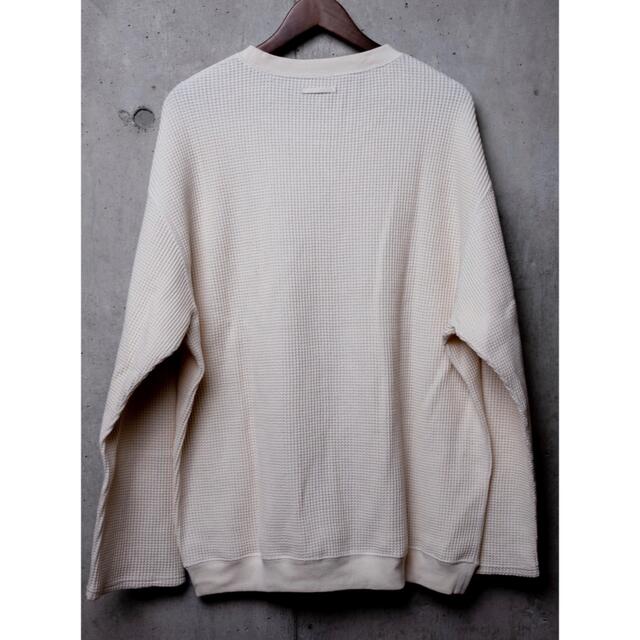 KINEMA oversized thermal pullover サーマル メンズのトップス(ニット/セーター)の商品写真