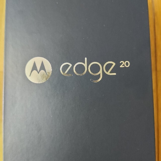 新品未開封 motorola edge20 フロストオニキス防沫Bluetooth対応