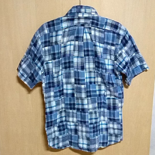 Columbia(コロンビア)のコロンビア Ｌサイズ ブルー 半袖 ネルシャツ チェック シャツ メンズのトップス(シャツ)の商品写真