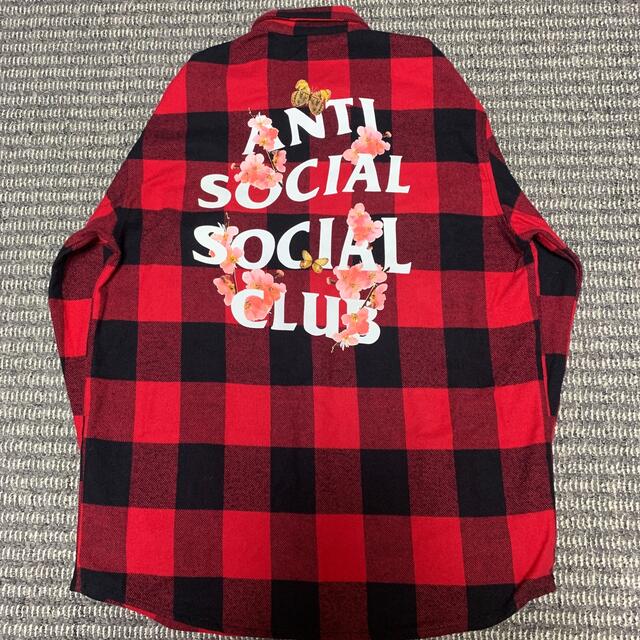 ANTI SOCIAL SOCIAL CLUB ASSC ネルシャツ