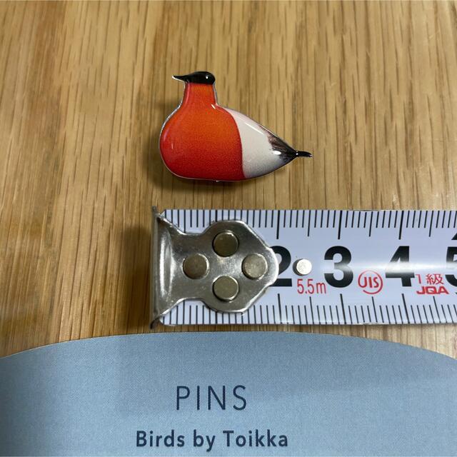 iittala(イッタラ)の【新品未使用】イッタラ ピンバッジ ピンズ birds インテリア/住まい/日用品のキッチン/食器(食器)の商品写真