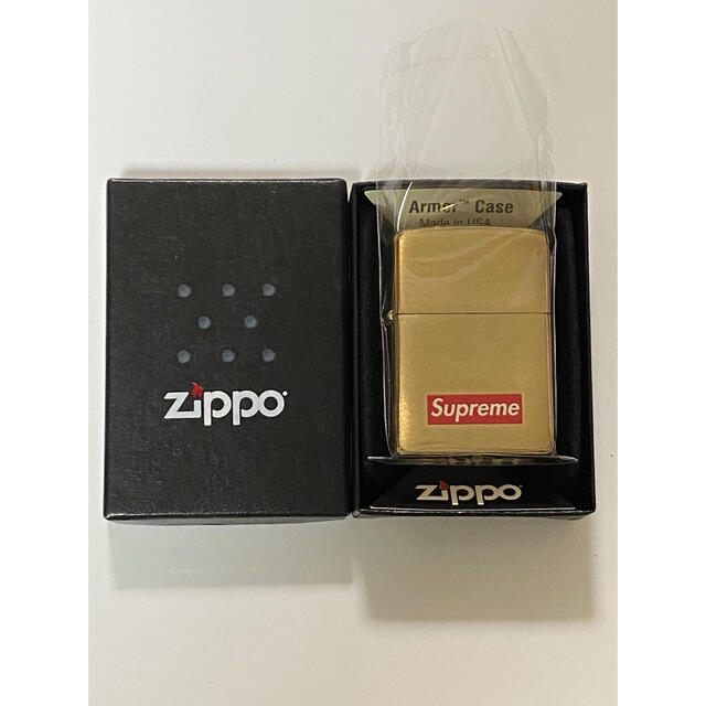 保存版 新着商品 zippo 旧アーマーモデル zippo シュプリーム ゴールド