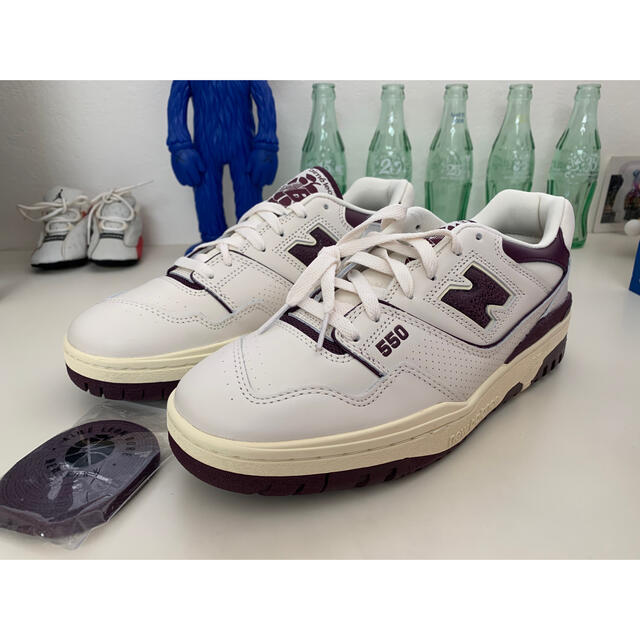 New Balance Aime Leon Dore BB550AR1 27パープル状態