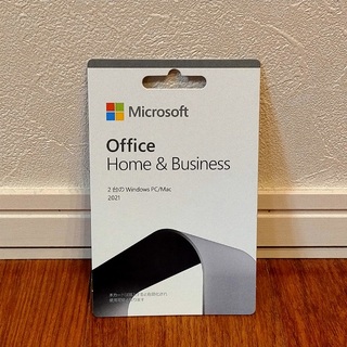 マイクロソフト(Microsoft)の正規品 Office Home & Business 2021(その他)