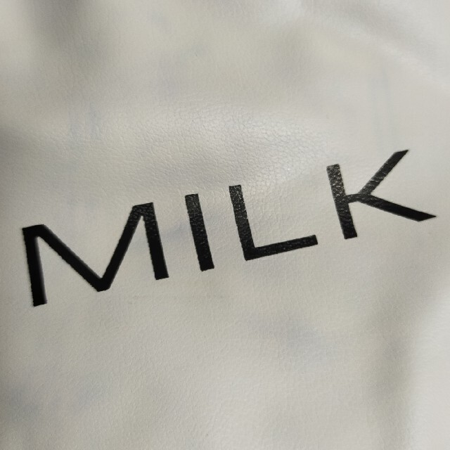 ♡MILK♡ ビニールバッグ＆ハートシール(非売品)2枚《ヴィンテージ》 レディースのバッグ(ハンドバッグ)の商品写真