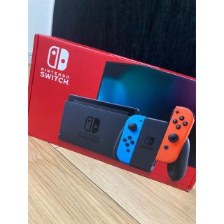 ニンテンドースイッチ(Nintendo Switch)の【美品】switch 本体　(家庭用ゲーム機本体)