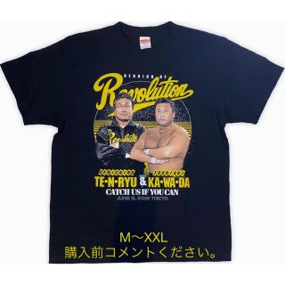 ユナイテッドアスレ(UnitedAthle)の全日本プロレス Tシャツ 天龍源一郎 川田利明 フィギュア チャンピオン 長州力(Tシャツ/カットソー(半袖/袖なし))