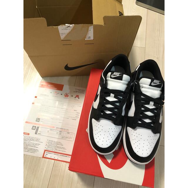 NIKE Dunk Low Retro White/Black ダンク　パンダ