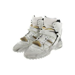 マルタンマルジェラ(Maison Martin Margiela)のMaison Margiela スニーカー 41(26cm位) 白 【古着】【中古】(スニーカー)