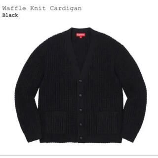 シュプリーム(Supreme)のLサイズ　Supreme Waffle knit Cardigan(カーディガン)