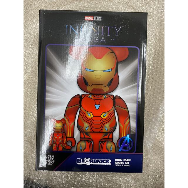 BE@RBRICK IRON MAN MARK 50 100％ & 400％