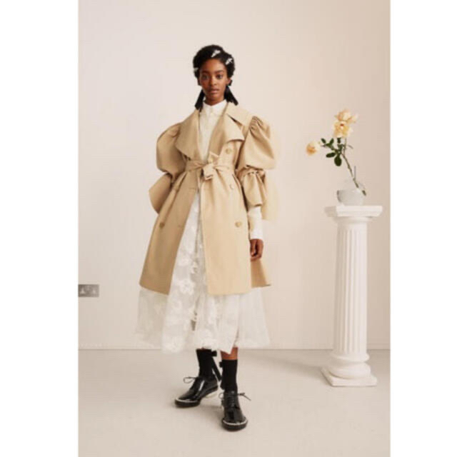 Verybrain - Simone Rocha シモーネロシャ パフスリーブトレンチ Verybrain - Simone Rocha シモーネロシャ パフスリーブトレンチ