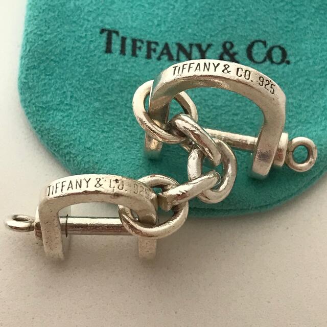 Tiffany & Co. - Tiffany ヴィンテージダブル シャックル キーリングの 