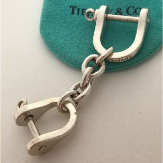 ヴィンテージ　TIFFANY　 ティファニー ダブル シャックル キーリング