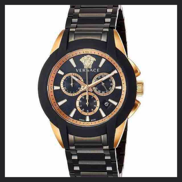 VERSACE ヴェルサーチェ CHARACTERCHRONO 腕時計 美品-