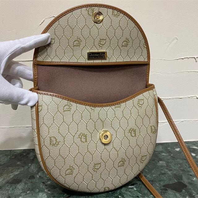 超美品 Christian Dior ミニショルダーバッグ PVC×レザー 1