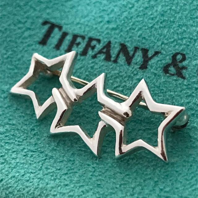 Tiffany トリプルスターブローチ希少アクセサリー