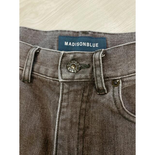 MADISONBLUE(マディソンブルー)のHEM CUT SLIM FLARE DENIM レディースのパンツ(デニム/ジーンズ)の商品写真