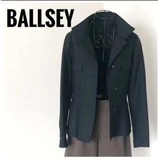 ボールジィ(Ballsey)の【極美品】ボールジィ Ballseyジャケット ウール ブラック M(テーラードジャケット)