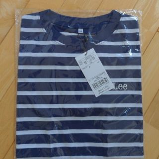 リー(Lee)の☆【新品未使用】Lee リー ボーダー半袖Tシャツ ネイビー ブルー 130㌢☆(Tシャツ/カットソー)